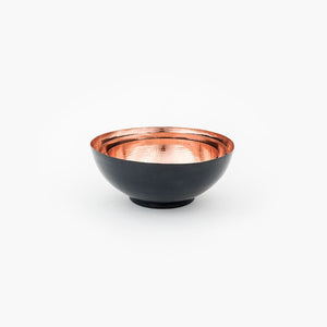 Hammered Copper Nesting Bowl Small Decorative Stacked