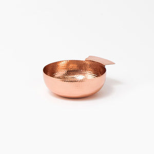 Hammered Copper serving bowl handmade by Coppre