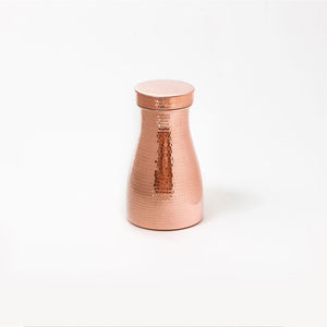 Copper water carafe and tumbler handmade by Coppre