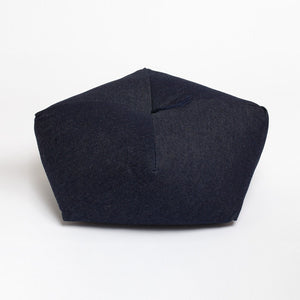 Japanese cushion denim indigo